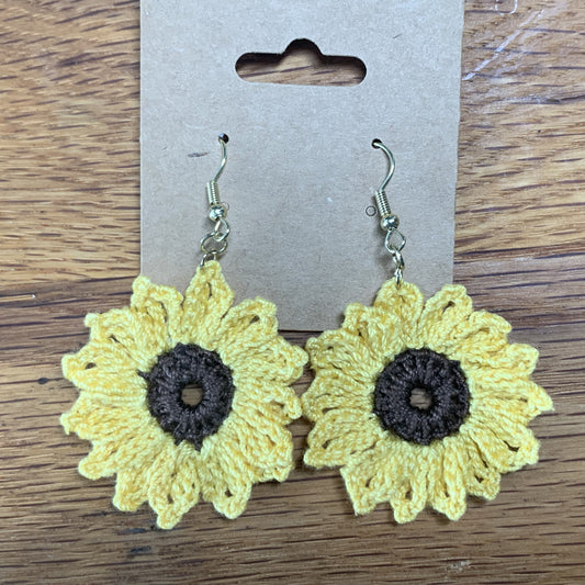 Sunflower Earrings - Summer